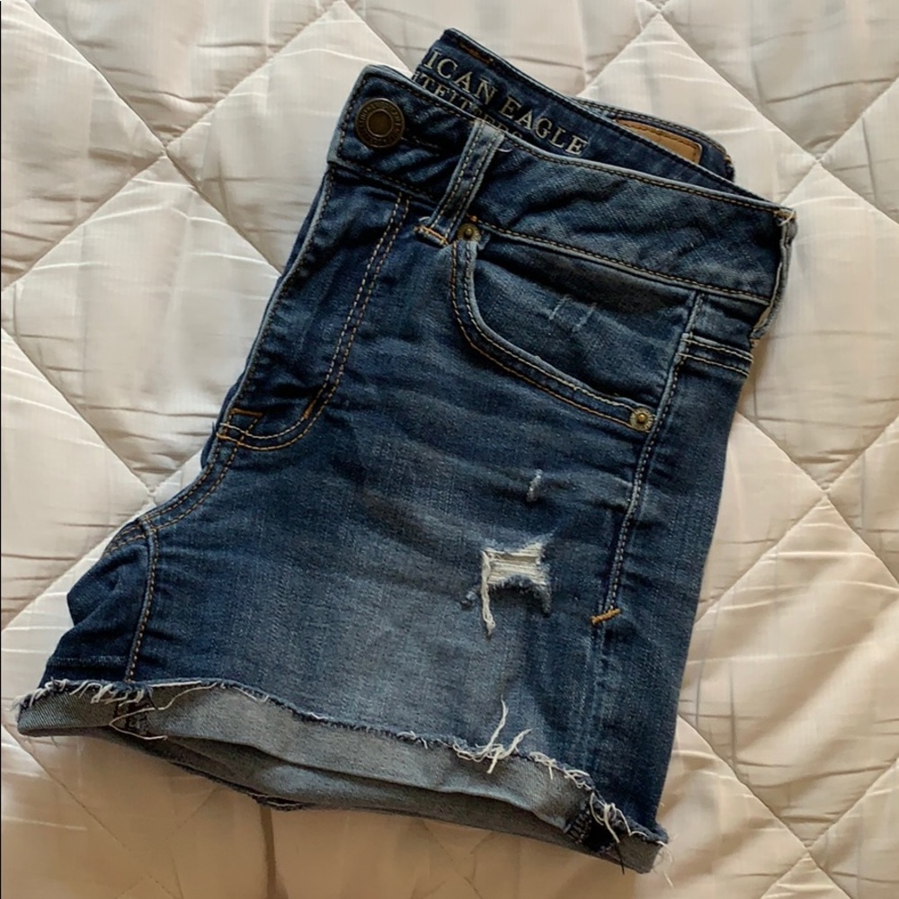 American Eagle Super Stretch Jean Shorts
